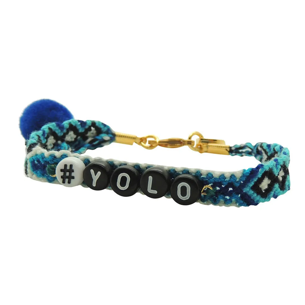 Acroslang Alphabet Friendship Bracelet