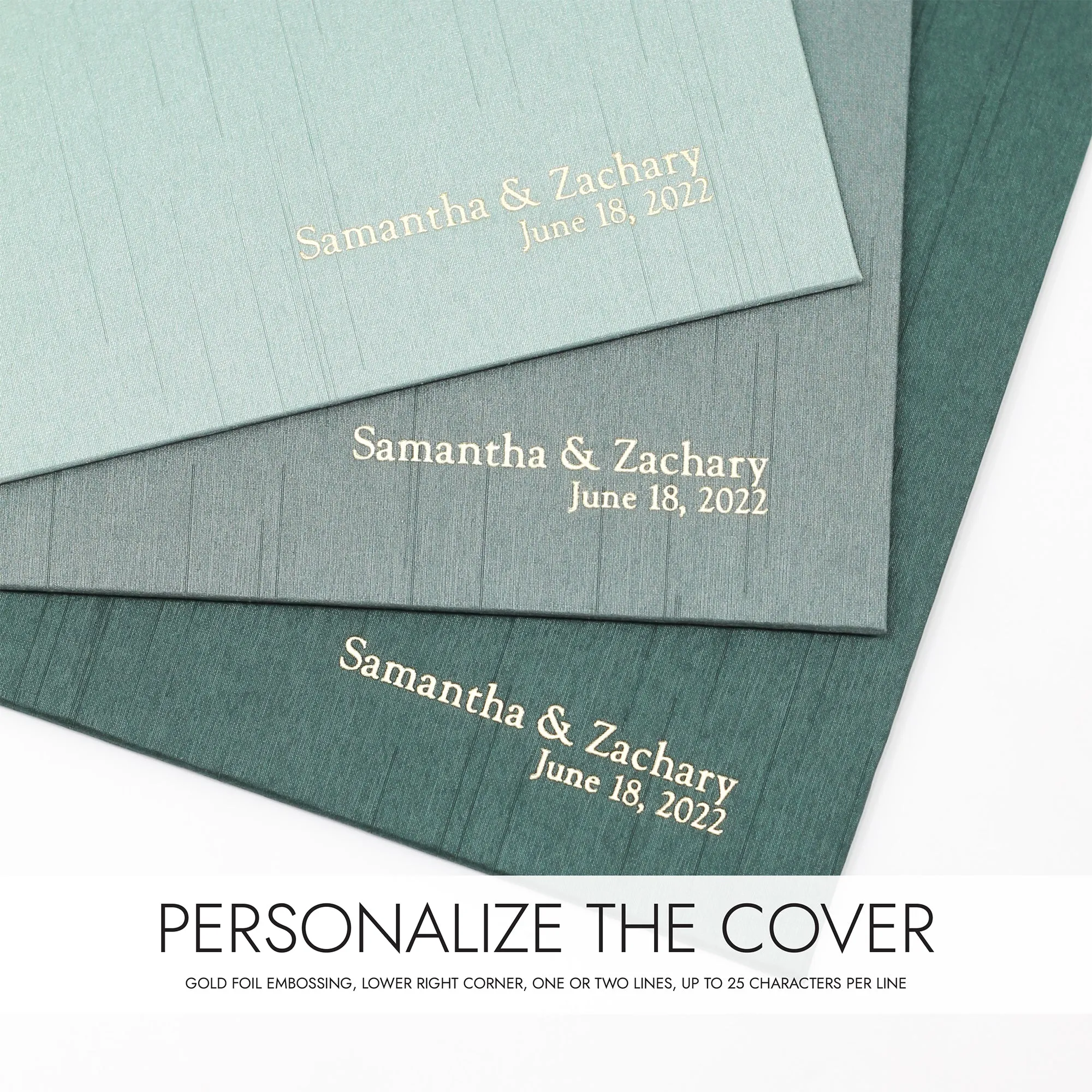 Large 10 x 15 Paper Page Album | Cover: Dove Gray Linen | Available Personalized