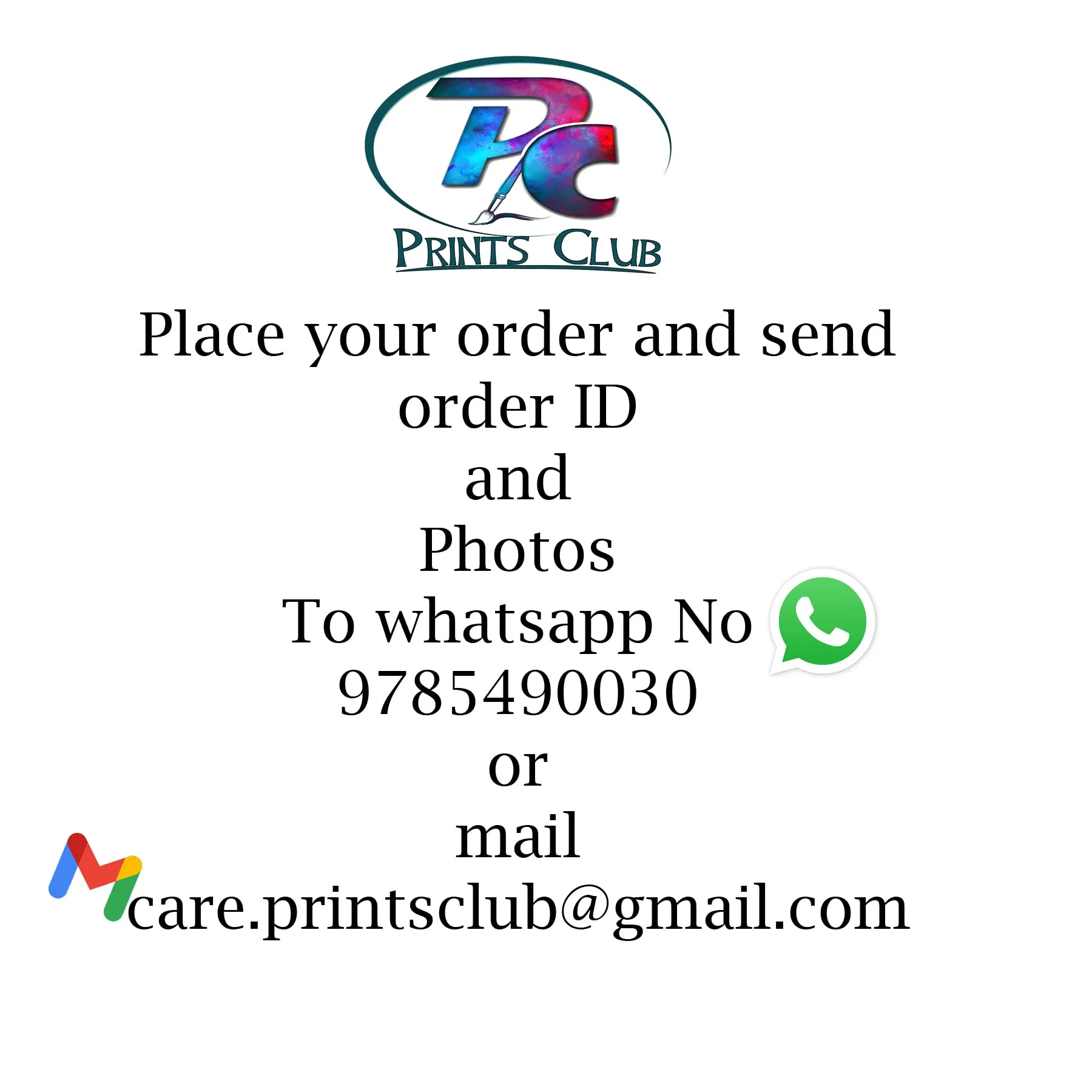 Prints Club Personalized Photo Frames for Table and Walls Decoration and Customized Photo Frame for Gifts and Home decor laminated photo (Without glass) (8x12 Inch)