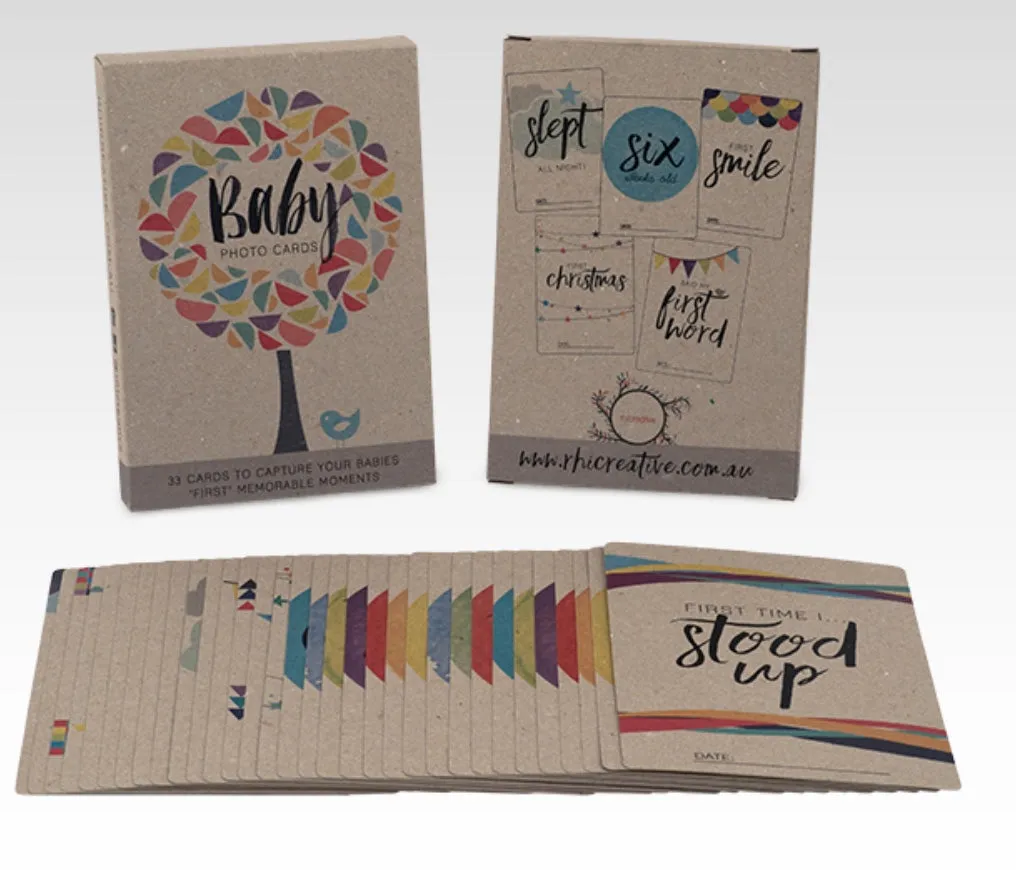 Rhicreative Baby Photo Cards